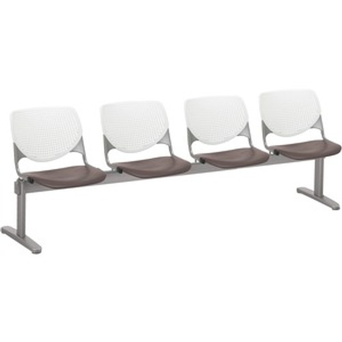 KFI 2300BEAM4818 BEAM SEATING- 4 SEATER WITH PERFORATED B