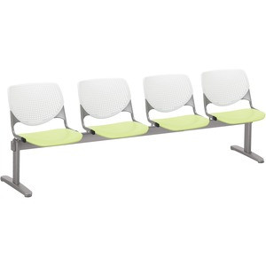 KFI 2300BEAM4814 BEAM SEATING- 4 SEATER WITH PERFORATED B