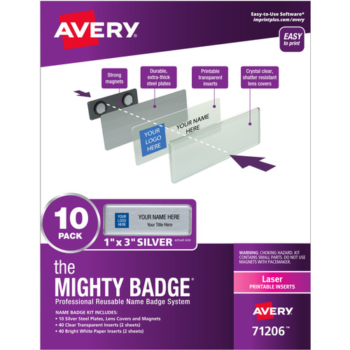 AVERY 71206 THE MIGHTY BADGE(R) BY AVERY PROFESSIONA