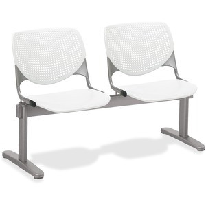 KFI 2300BEAM2P8 BEAM SEATING- 2 SEATER WITH PERFORATED B
