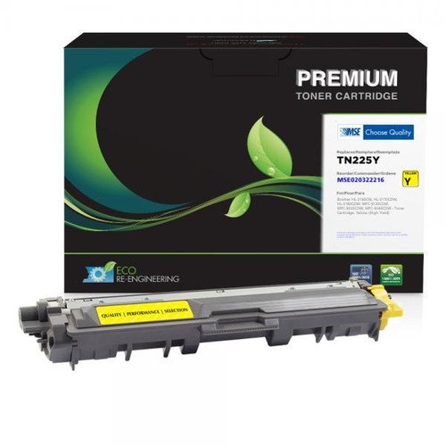 CLOVER IMAGING GROUP MSE020322216 REMANUFACTURED TN225Y TONER CARTRIDGE