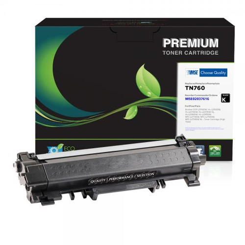 CLOVER IMAGING GROUP MSE02037616 REMANUFACTURED TN760 TONER CARTRIDGE
