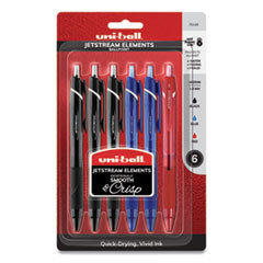 SANFORD CORPORATION 70149 BALLPOINT RT PEN, JETSTREAM, 6CT, ASST