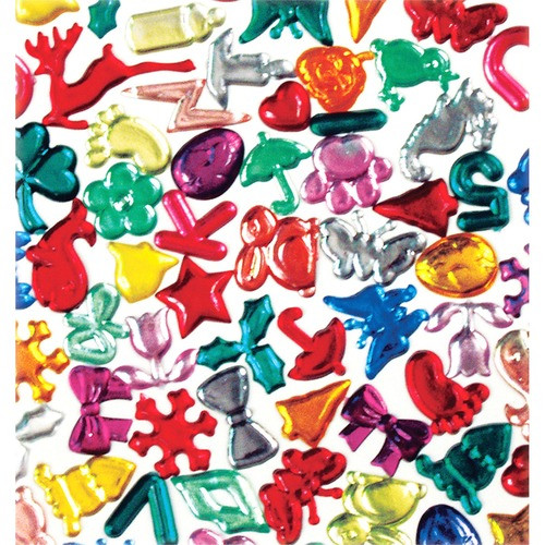 PACON CORPORATION 3541 PACON  GEMS, ACRYLIC, ASSORTED SHAPES/SI PACON CORPORATION 3541 PACON  GEMS, ACRYLIC, ASSORTED SHAPES/SI