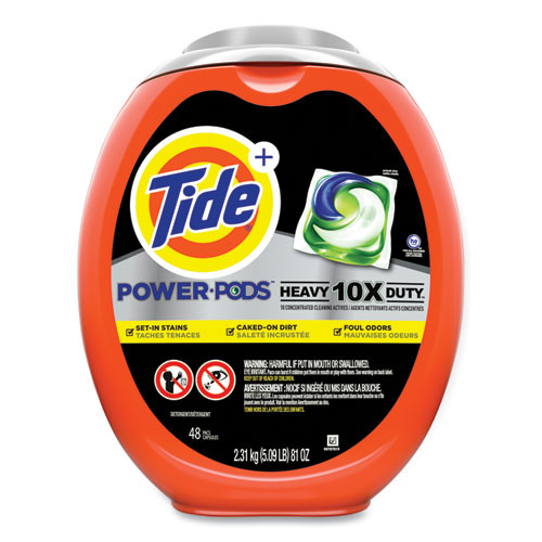 PROCTER & GAMBLE 59080 TIDE POWER PODS HYGIENICCLEAN HD 48CT  O