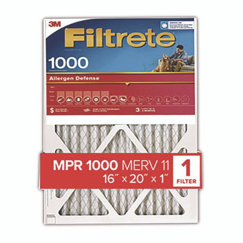 3M COMPANY 70071355914 ALLERGEN DEFENSE AIR FILTER, 16 X 20 3M COMPANY 70071355914 ALLERGEN DEFENSE AIR FILTER, 16 X 20