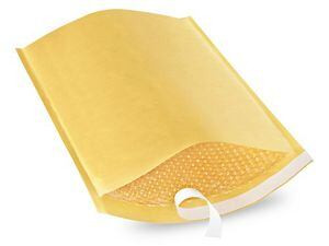 USC S-10537S ULINE SELF-SEAL GOLD BUBBLE MAILERS #6 S