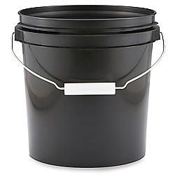 USC S-17941BL PLASTIC PAIL - 1 GALLON, BLACK