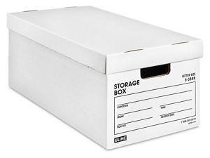 USC S-3888 HEAVY DUTY STORAGE FILE BOXES - 24 X 12 