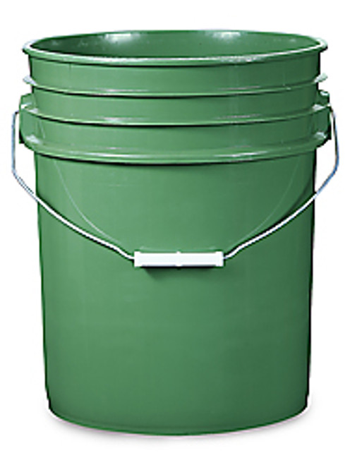 USC S-7914G PLASTIC PAIL - 5 GALLON, GREEN