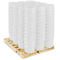 USC S-7914NATS PLASTIC PAIL SKID LOT - 5 GALLON, NATURA