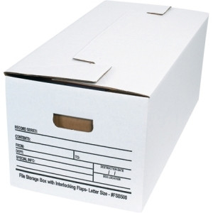 BOX PARTNERS FSB500 STORAGE BOXES, 24" X 12" X 10", 12/CASE
