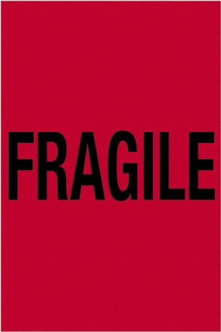 TAPE LOGIC DL1190 4" X 6" - "FRAGILE" (FLUORESCENT RED) LA TAPE LOGIC DL1190 4" X 6" - "FRAGILE" (FLUORESCENT RED) LA