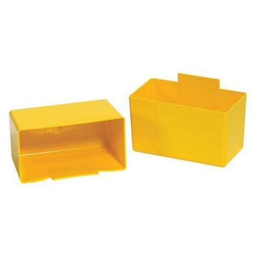 BOX PARTNERS BINC523Y 5 1/8" X 2 3/4" X 3" YELLOW SHELF BIN CU