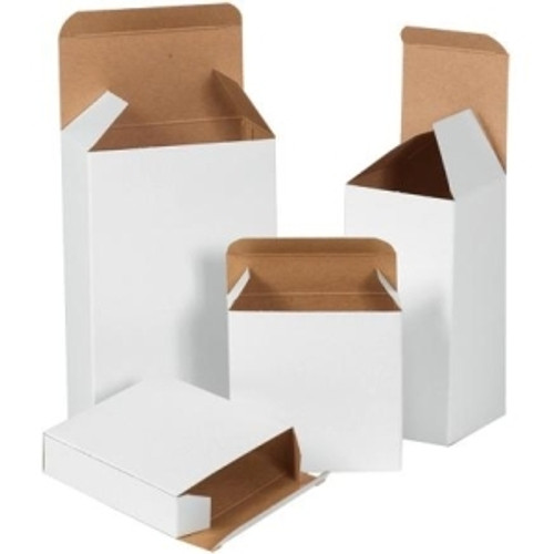 BOX PARTNERS RTS18W FOLDING CARTONS, 2 1/2" X 2 1/2" X 4"