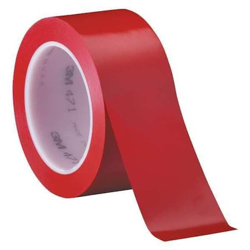 3M T9674713PKR 2" X 36 YDS. (3 PACK) RED 3M - 471 VINYL
