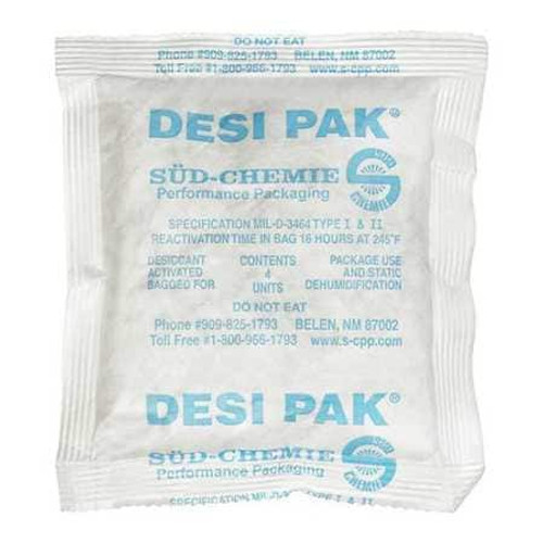 TYVEK DES130 5" X 5 1/2" X 1/2" TYVEK CLAY DESICCANTS