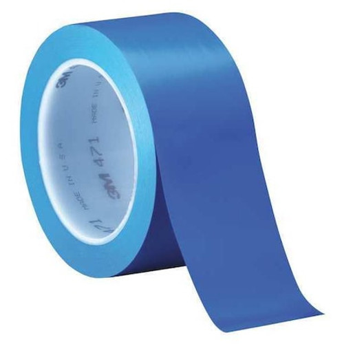 3M T967471BL 2" X 36 YDS. BLUE 3M - 471 VINYL TAPE