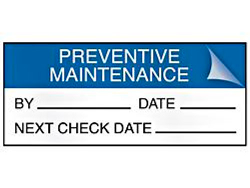USC S-20763 SELF-LAMINATING INSPECTION LABELS - "PRE