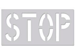 USC S-21176 PARKING LOT STENCIL - STOP