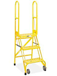 USC H-5605Y STEP AND STORE LADDER - 3 STEP, YELLOW