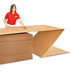 USC S-20420 40 X 48" 275 LB DOUBLE WALL FANFOLD CORR