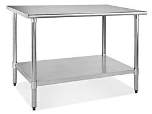 USC H-4999 STAINLESS STEEL WORKTABLE - 48 X 30"