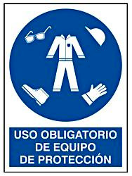 USC S-21173V "USO OBLIGATORIO DE EQUIPO DE PROTECCIÓN