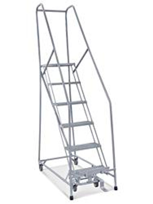 USC H-5074U-10 6 STEP NARROW AISLE LADDER - UNASSEMBLED