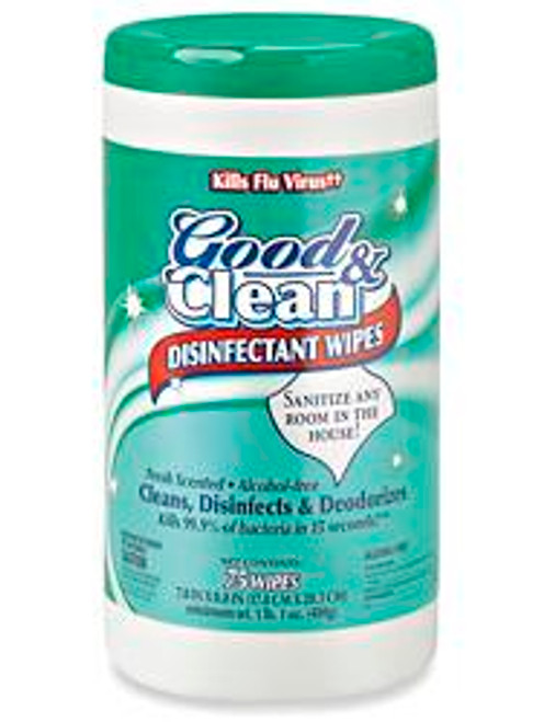 USC S-19459FRESH GOOD & CLEAN DISINFECTING WIPES - FRESH 