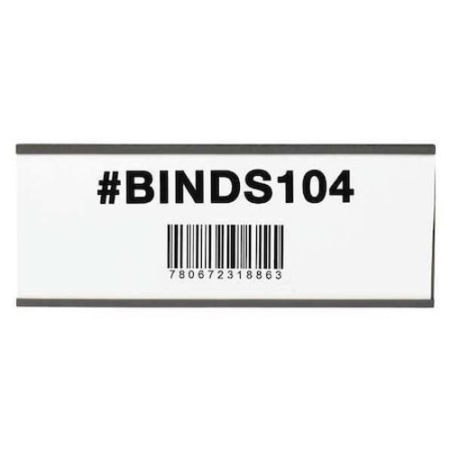 BOX PARTNERS LH199 MAGNETIC "C" CHANNEL CARDHOLDERS, 3" X 8 BOX PARTNERS LH199 MAGNETIC "C" CHANNEL CARDHOLDERS, 3" X 8