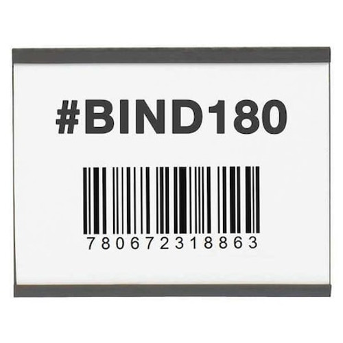 BOX PARTNERS LH196 MAGNETIC "C" CHANNEL CARDHOLDERS, 3" X 4 BOX PARTNERS LH196 MAGNETIC "C" CHANNEL CARDHOLDERS, 3" X 4
