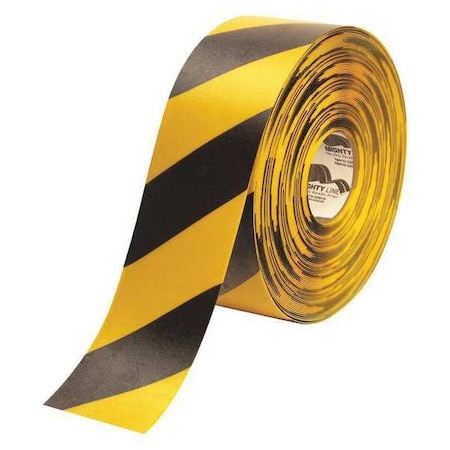 MIGHTY LINE T94100BY MIGHTY LINE™ DELUXE SAFETY TAPE, 4" X 10