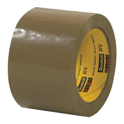 SCOTCH T9055373T 3M™ 373 CARTON SEALING TAPE, 3" X 110 YD