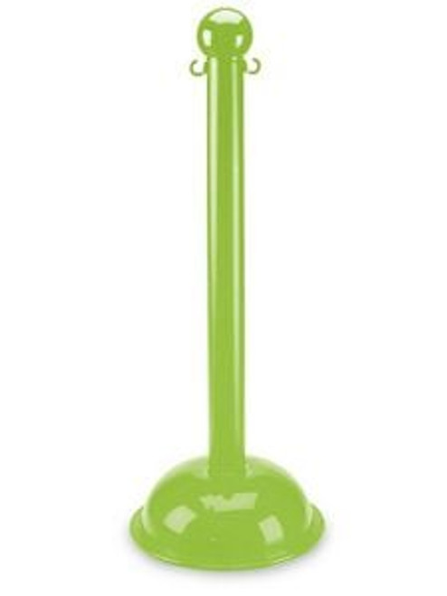 USC H-3362LIME CROWD CONTROL STANCHION - DOME BASE, LIM