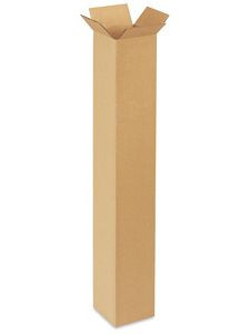 USC S-22631 6 X 6 X 42" TALL CORRUGATED BOXES