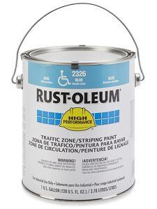 USC S-22066BLU RUST-OLEUMÂ® GALLON STRIPING PAINT - BLU