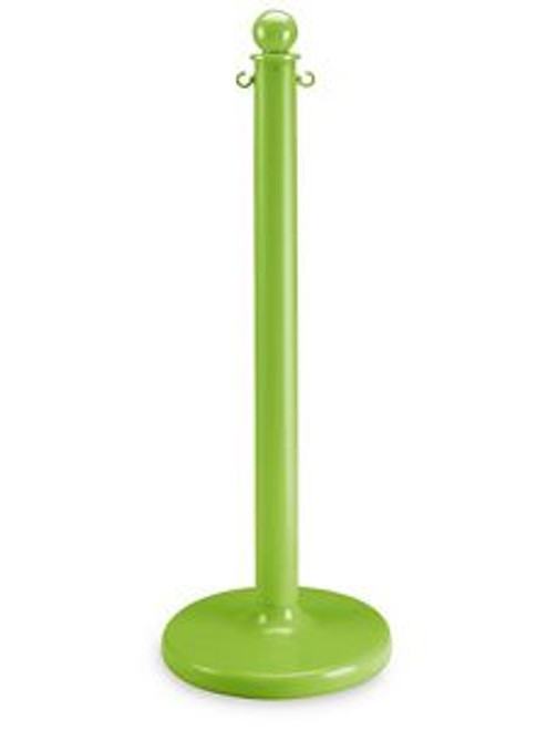 USC H-3361LIME CROWD CONTROL STANCHION - FLAT BASE, LIM