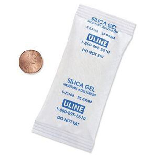 USC S-23158 SILICA GEL DESICCANTS - GRAM SIZE 25, 5 