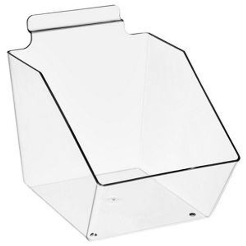 USC S-22306 SLATWALL ACRYLIC BINS - 6 X 7 1Â„2 X 5 