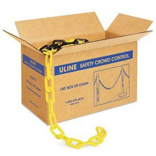 USC H-8671 BLACK/YELLOW TWO-TONE CHAIN - 100'