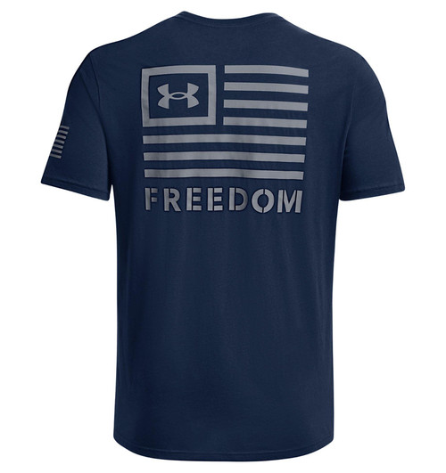 UNDER ARMOUR 1370818411XL FREEDOM BANNER T-NVY,XL