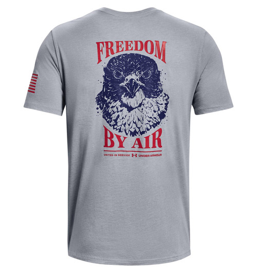UNDER ARMOUR 13821890353X FREEDOM BY AIR T-GRY,3XL