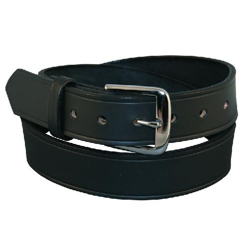 BOSTON LEATHER 6582-1-76 OFF DUTY BELT,1 1/2",76,BLACK,PLAIN