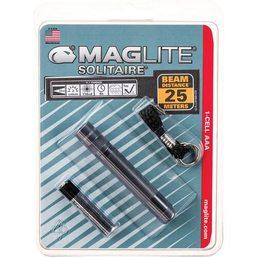 MAGLITE K3A096 MAG INSTRUUMENT - SOLITAIRE AAA HANG PAC