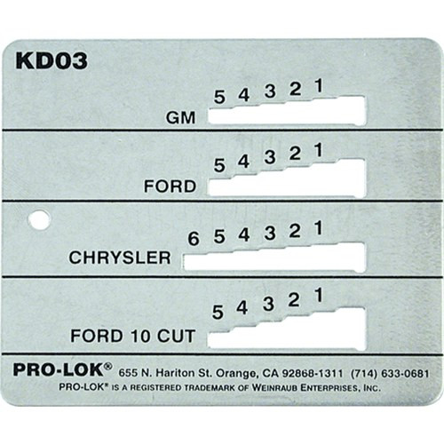PRO-LOK KD03 KEY DECODER