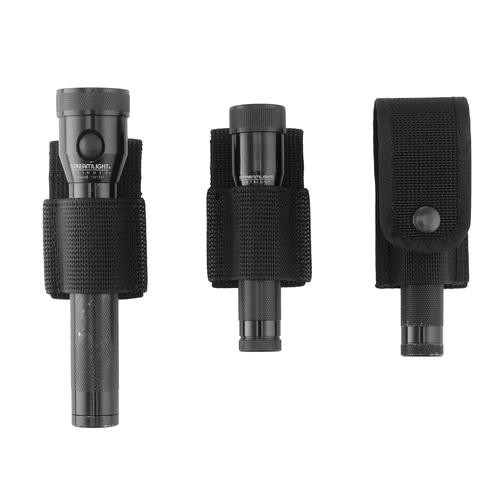 AKER LEATHER A554XT-BW SLIM OPEN TOP, OPEN BOTTOM FLASHLIGHT HO