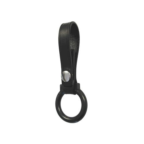 BOSTON LEATHER 5451-1 BATON HOLDER W/ BLACK ABS RING