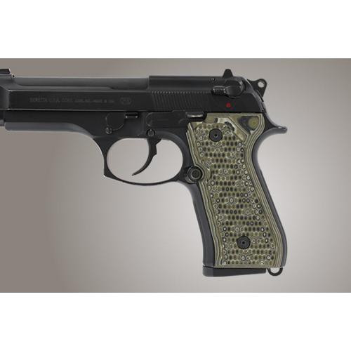 HOGUE GRIPS 92138 BERETTA 92FS PIRANHA GRIP G-10