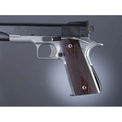 HOGUE GRIPS 45971 GOVT. MODEL ROSEWOOD S&A MAG.-